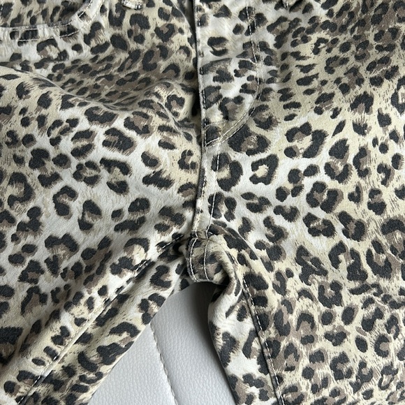Rich & Skinny Leopard Animal Print Skinny Jeans Mid Rise Size 27 - Picture 13 of 16